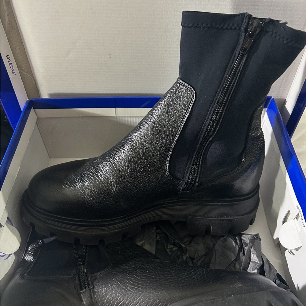 Black Leather Boots